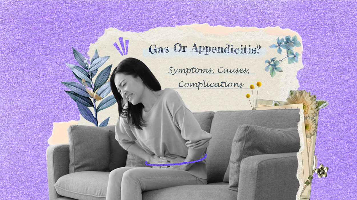appendicitis or gas