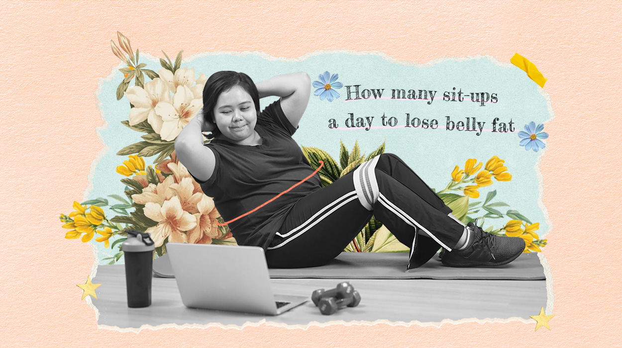 how many sit-ups a day to lose belly fat